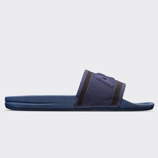 APL Big Logo TechLoom Slide Navy / Black