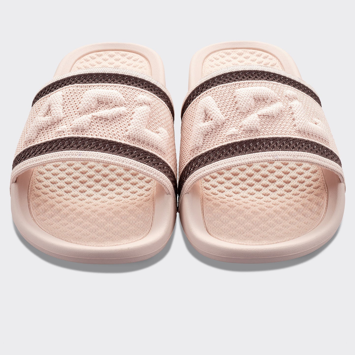 APL Big Logo TechLoom Slide Oat Silk / Chocolate