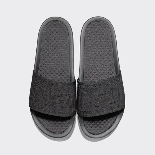 APL Big Logo TechLoom Slide Black