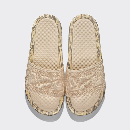 APL Big Logo TechLoom Slide Beach / Tundra / Marble
