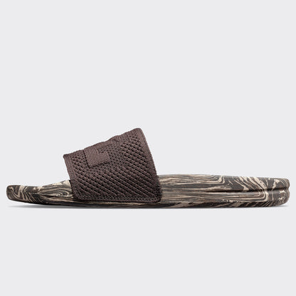 APL Big Logo TechLoom Slide Chocolate / Sandstone / Marble