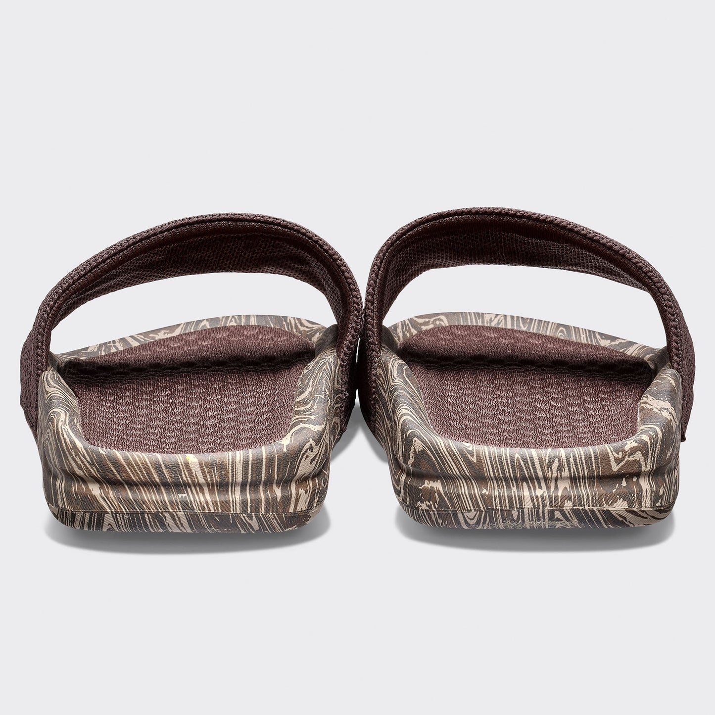 APL Big Logo TechLoom Slide Chocolate / Sandstone / Marble