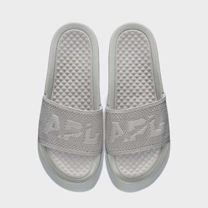 APL Big Logo TechLoom Slide Harbor Grey