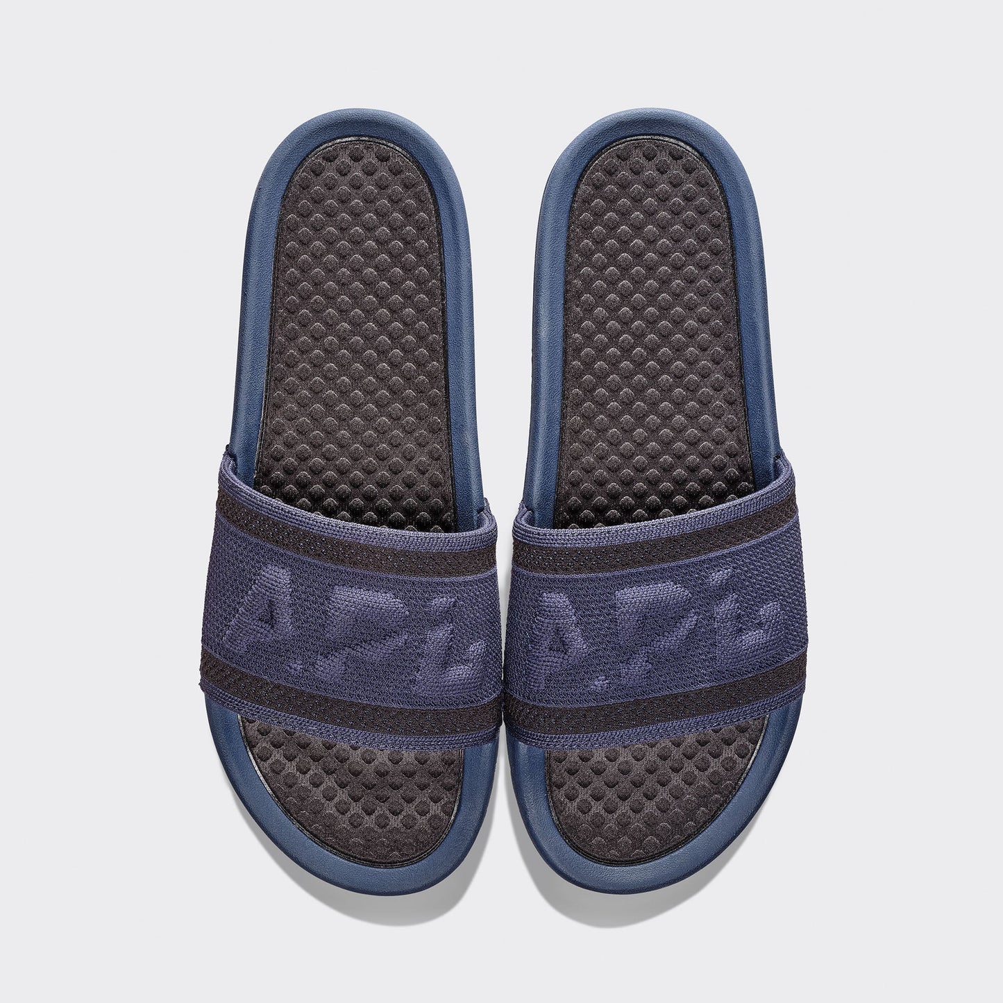 APL Big Logo TechLoom Slide Navy / Black