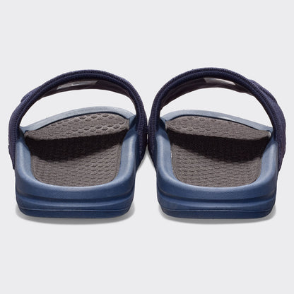 APL Big Logo TechLoom Slide Navy / Black