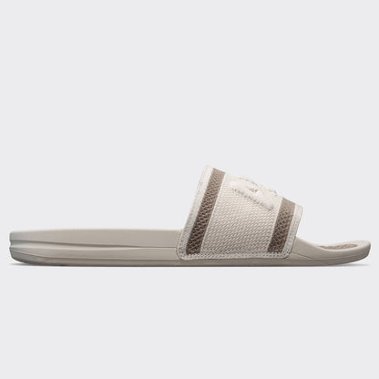 APL Big Logo TechLoom Slide Pearl / Cobblestone
