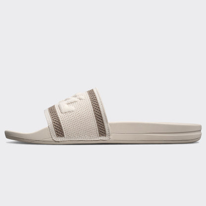 APL Big Logo TechLoom Slide Pearl / Cobblestone