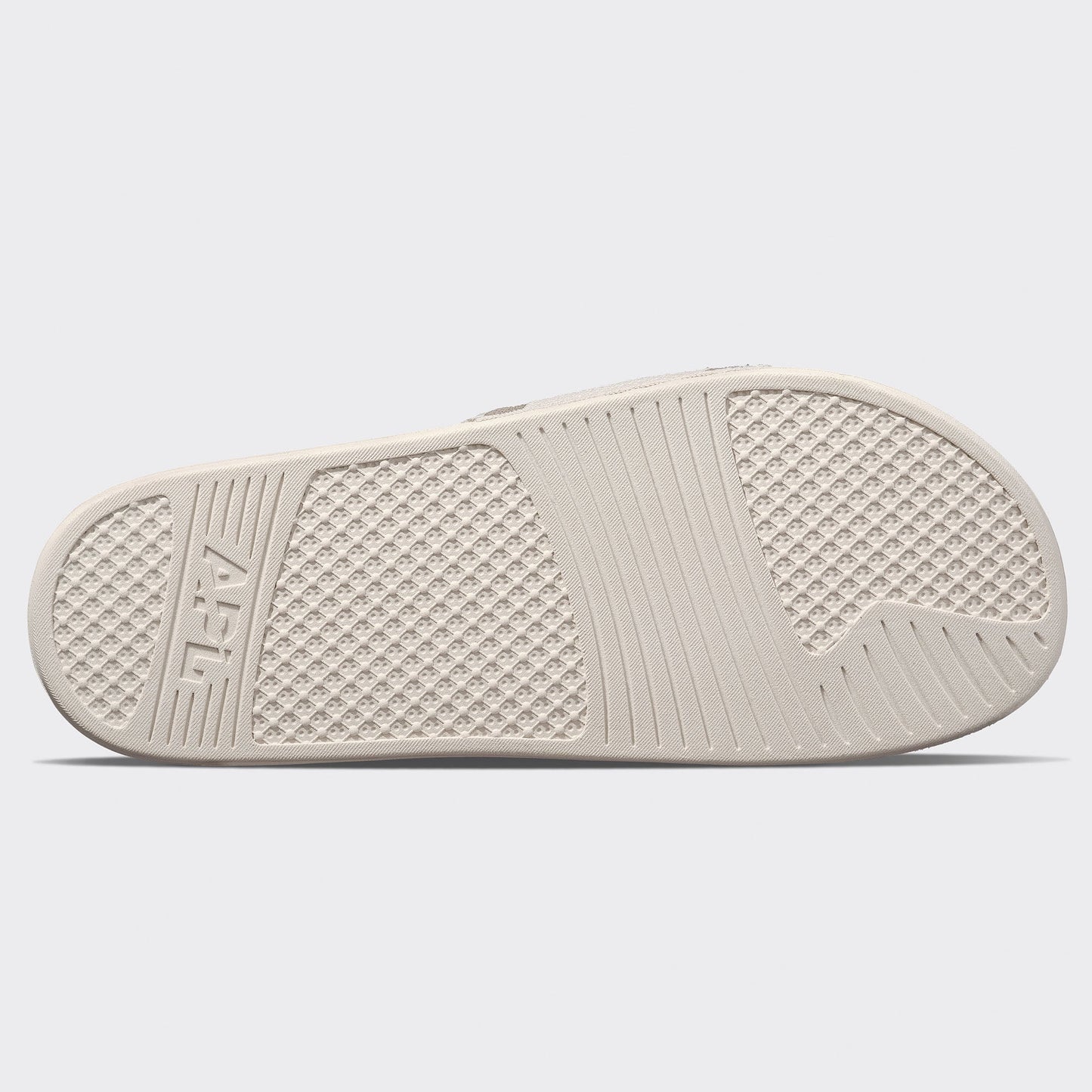 APL Big Logo TechLoom Slide Pearl / Cobblestone