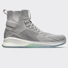 Metallic Silver / Black / White