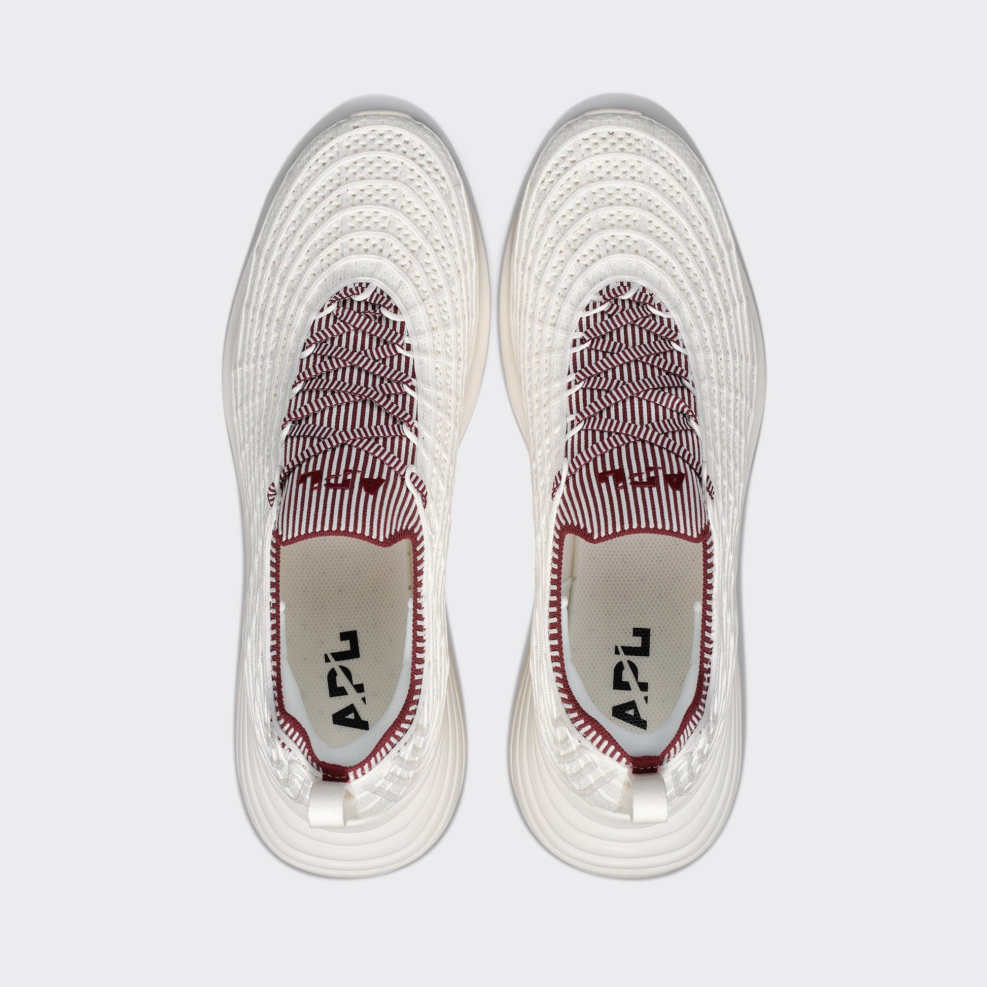 APL TechLoom Zipline Ivory / Burgundy / Ribbed