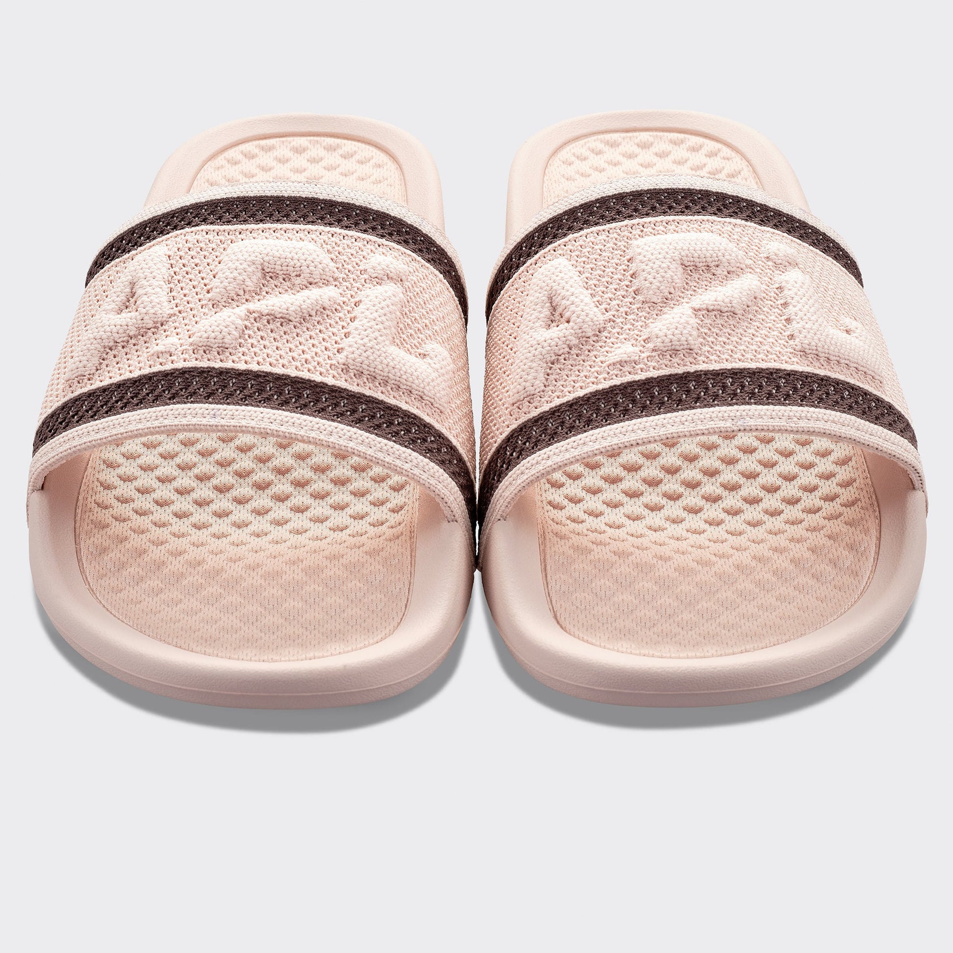 APL Big Logo TechLoom Slide Oat Silk / Chocolate