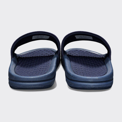 APL Big Logo TechLoom Slide Navy