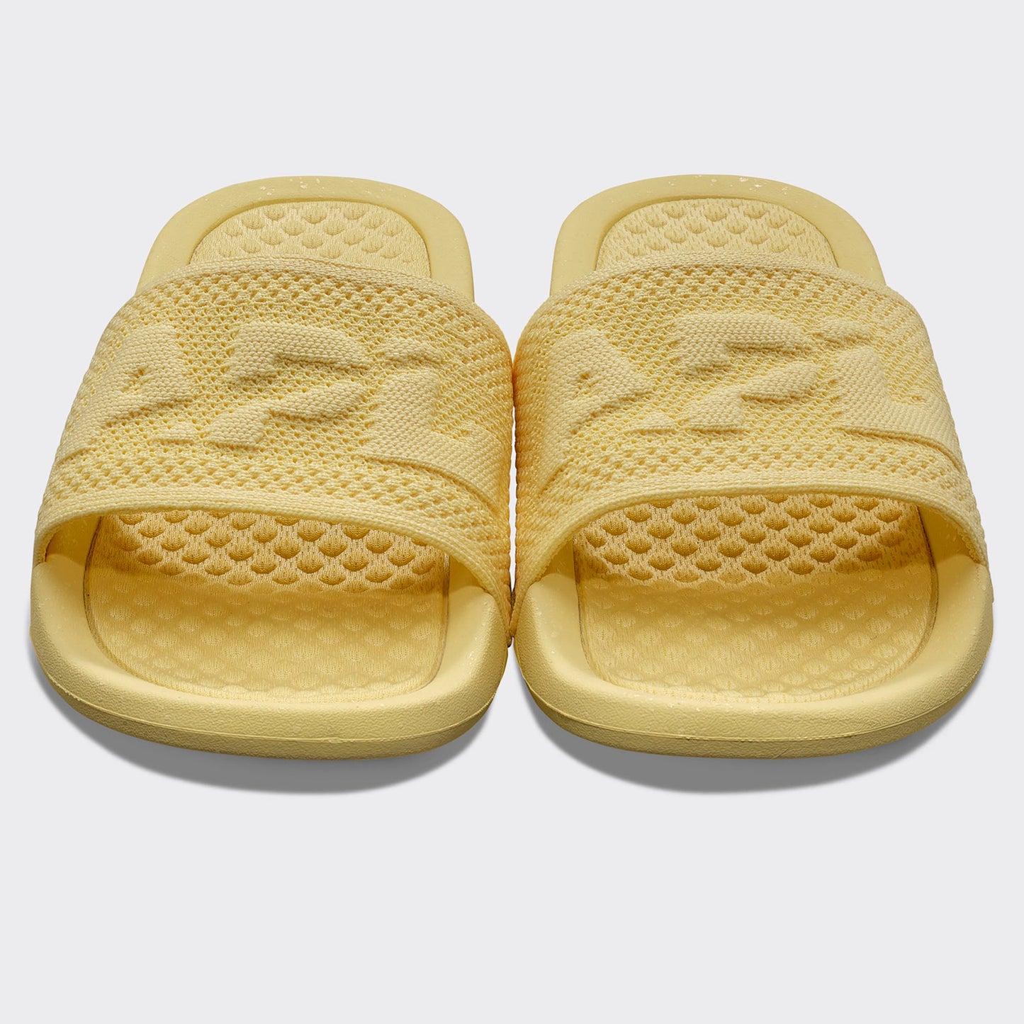 APL Big Logo TechLoom Slide Buttercream / Mellow / Speckle