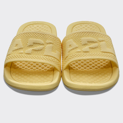 APL Big Logo TechLoom Slide Buttercream / Mellow / Speckle