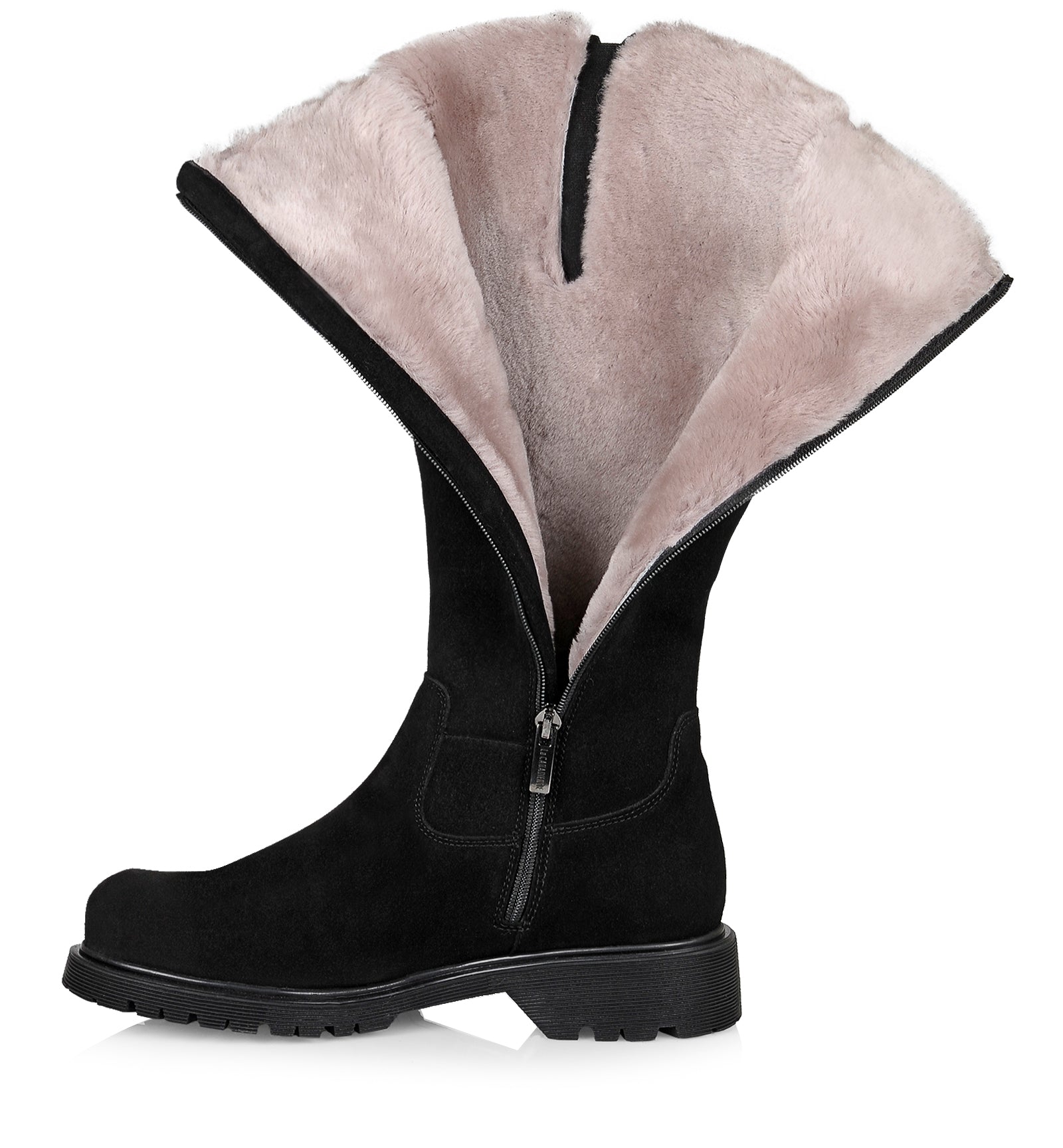 La Canadienne HELENE SHEARLING-LINED SUEDE BOOT Women
