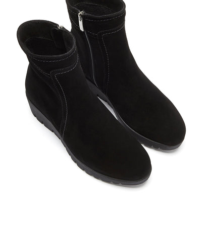 La Canadienne TOKEN SUEDE WEDGE BOOTIE Women