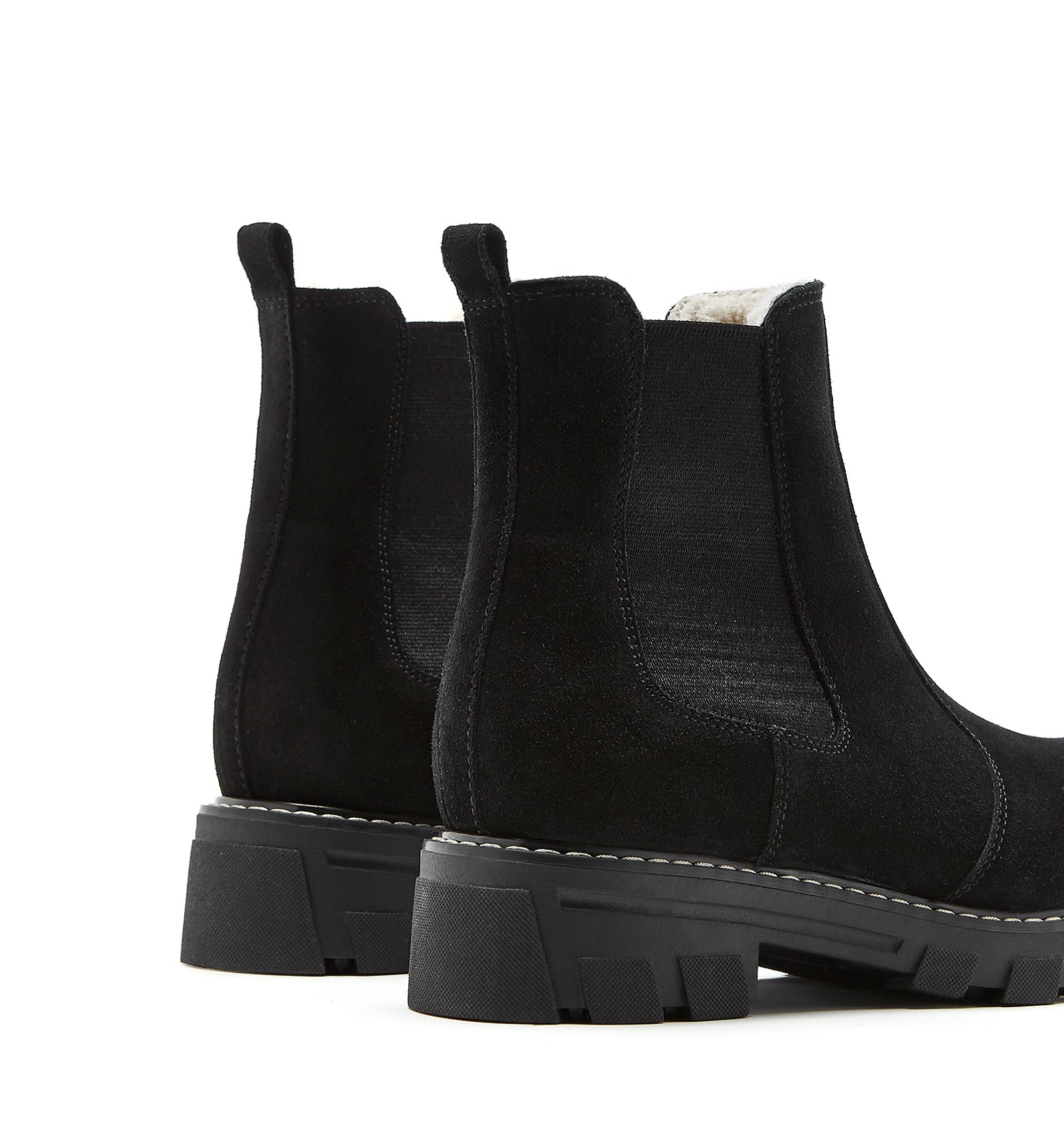 La Canadienne ADELYN SHEARLING-LINED SUEDE BOOTIE Women