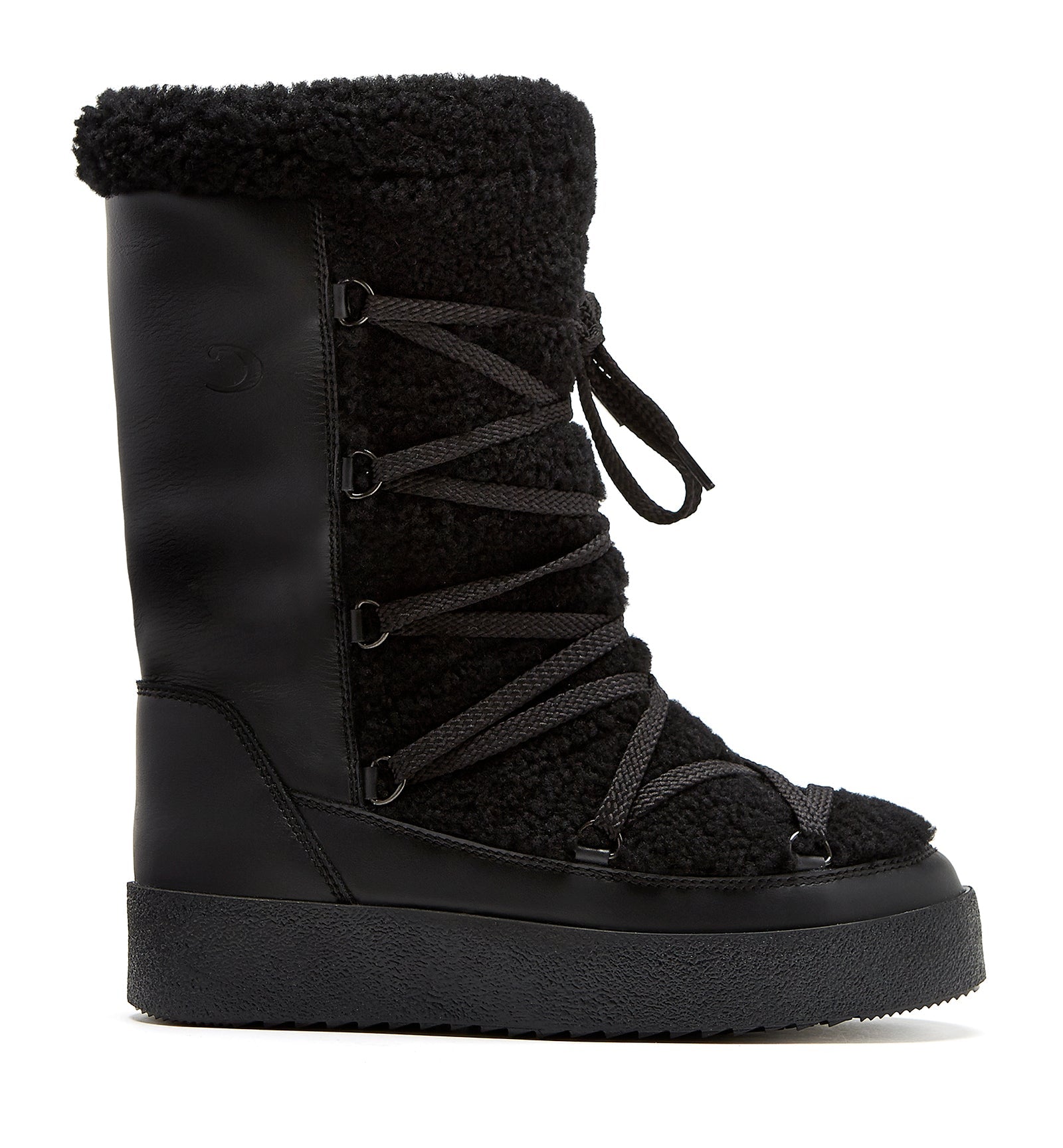 La Canadienne EDGAR SHEARLING-LINED LEATHER BOOT Women