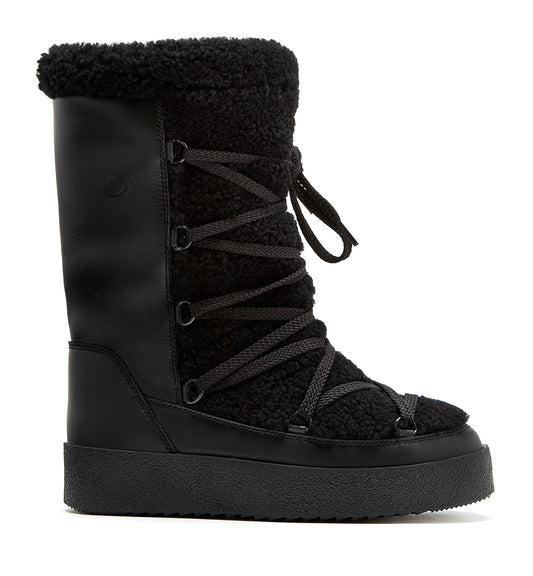 La Canadienne EDGAR SHEARLING-LINED LEATHER BOOT Women