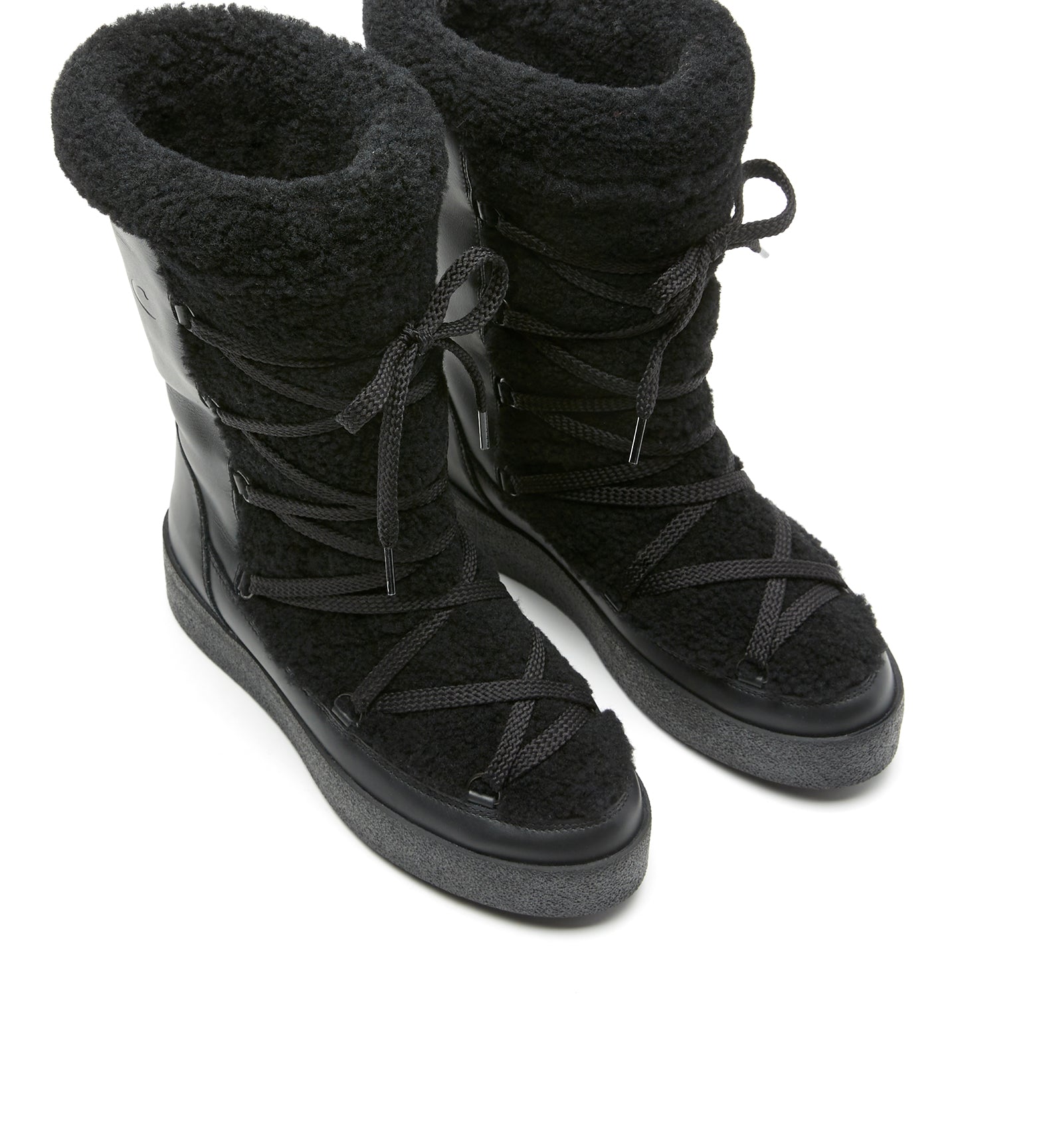 La Canadienne EDGAR SHEARLING-LINED LEATHER BOOT Women