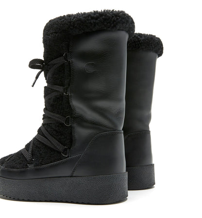 La Canadienne EDGAR SHEARLING-LINED LEATHER BOOT Women