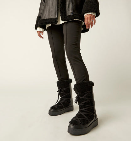 La Canadienne EDGAR SHEARLING-LINED LEATHER BOOT Women