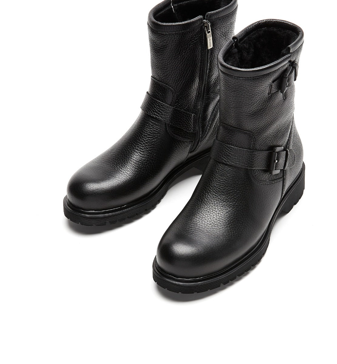 La Canadienne HANNA SHEARLING-LINED LEATHER BOOTIE Women