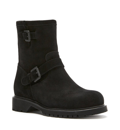 La Canadienne HANNA SHEARLING-LINED SUEDE BOOTIE Women