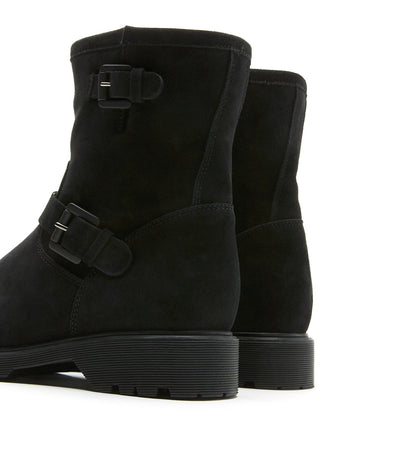 La Canadienne HANNA SHEARLING-LINED SUEDE BOOTIE Women