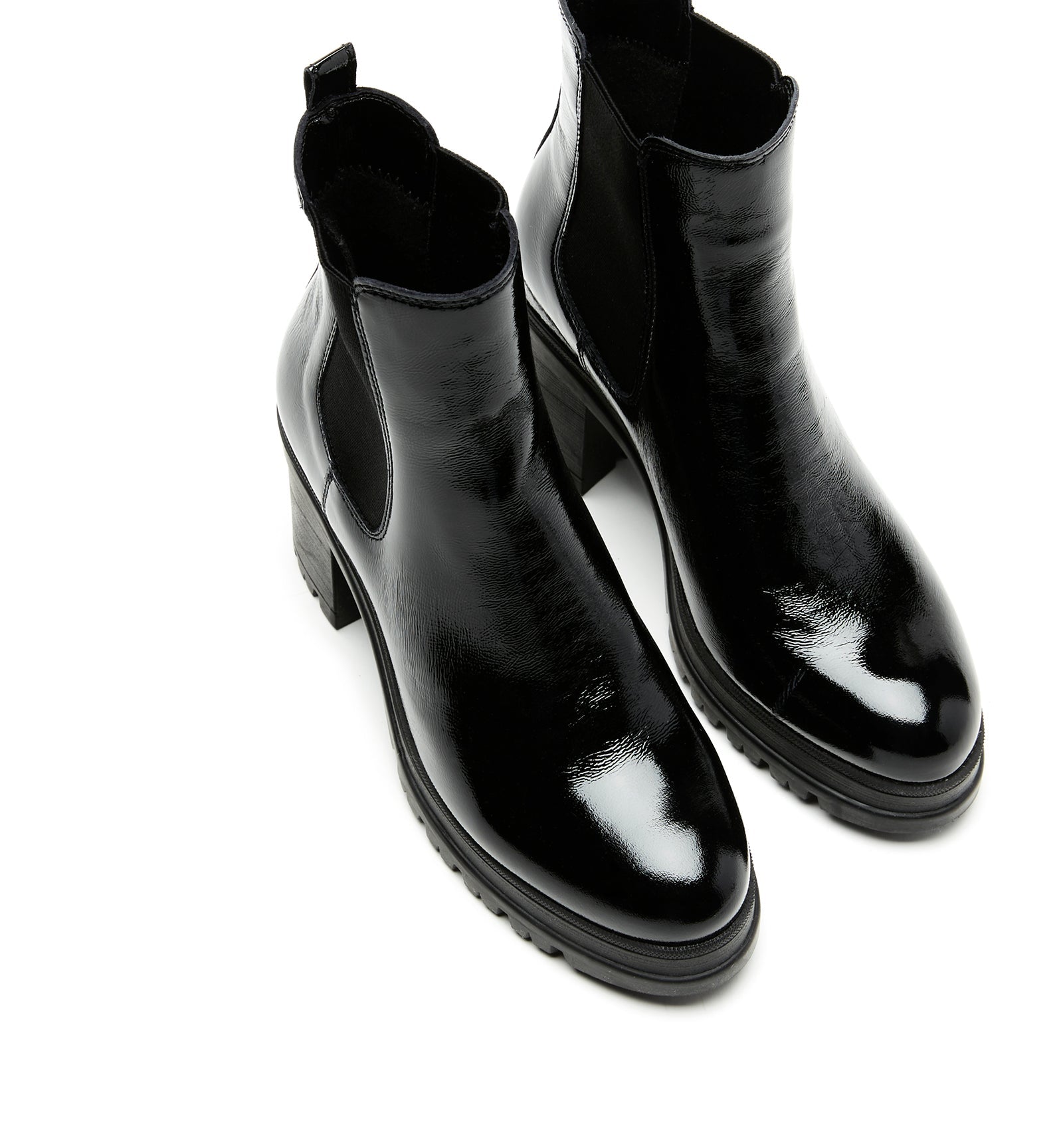La Canadienne PAXTON PATENT LEATHER BOOTIE Women