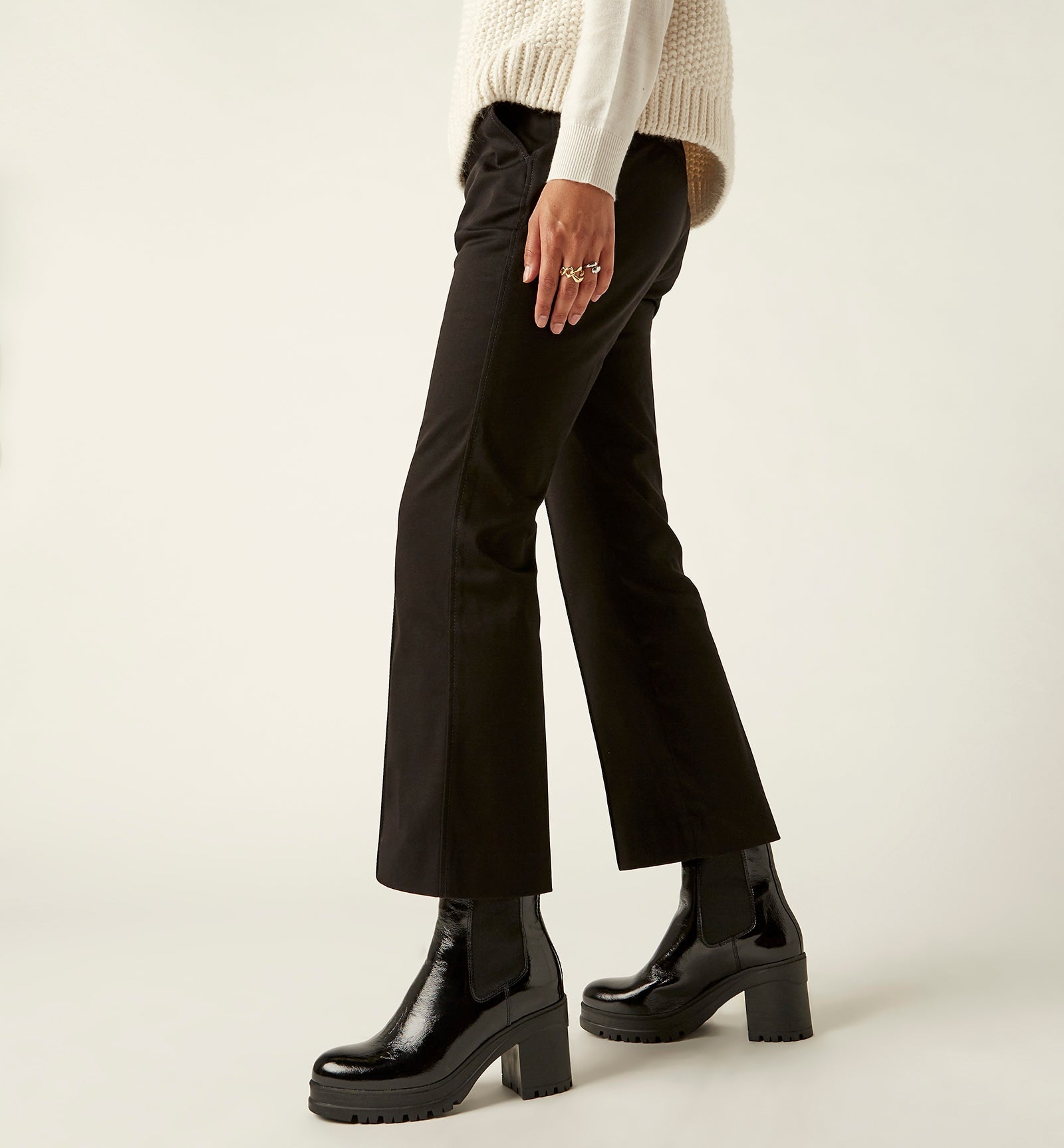 La Canadienne PAXTON PATENT LEATHER BOOTIE Women