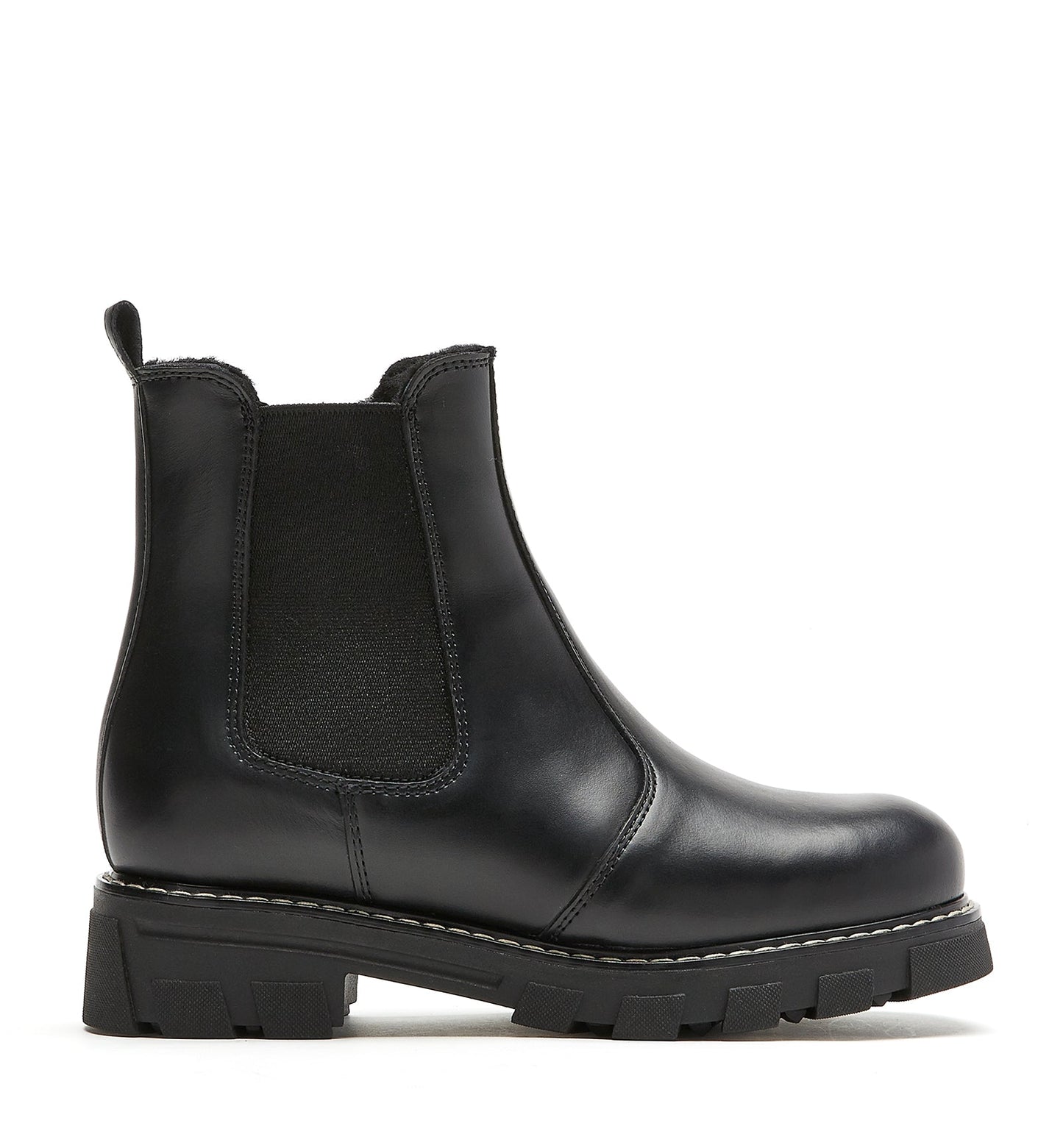 La Canadienne ADELYN SHEARLING-LINED LEATHER BOOTIE Women