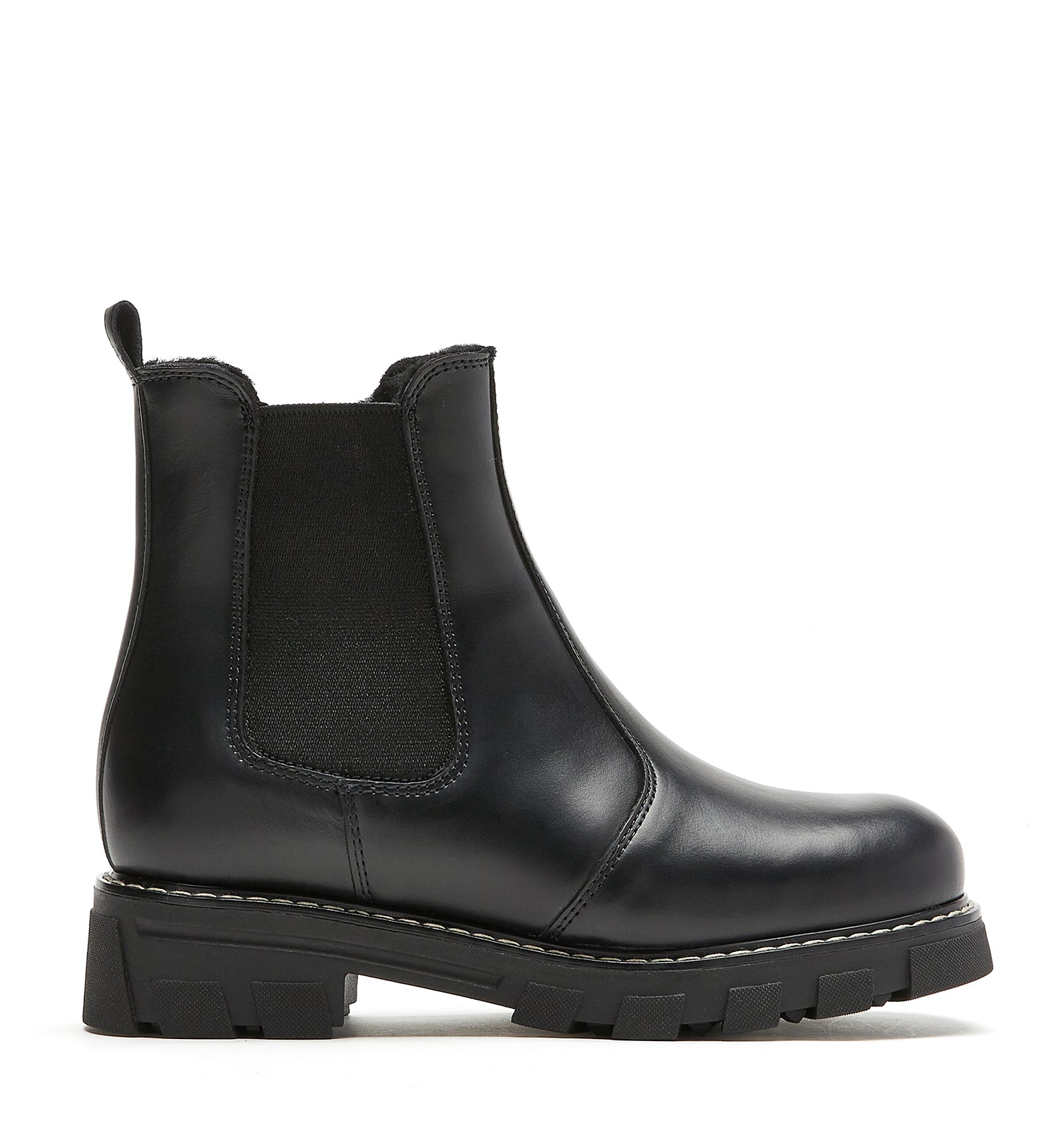 La Canadienne ADELYN SHEARLING-LINED LEATHER BOOTIE Women