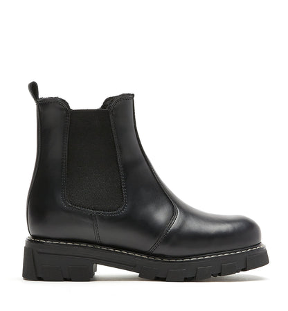 La Canadienne ADELYN SHEARLING-LINED LEATHER BOOTIE Women