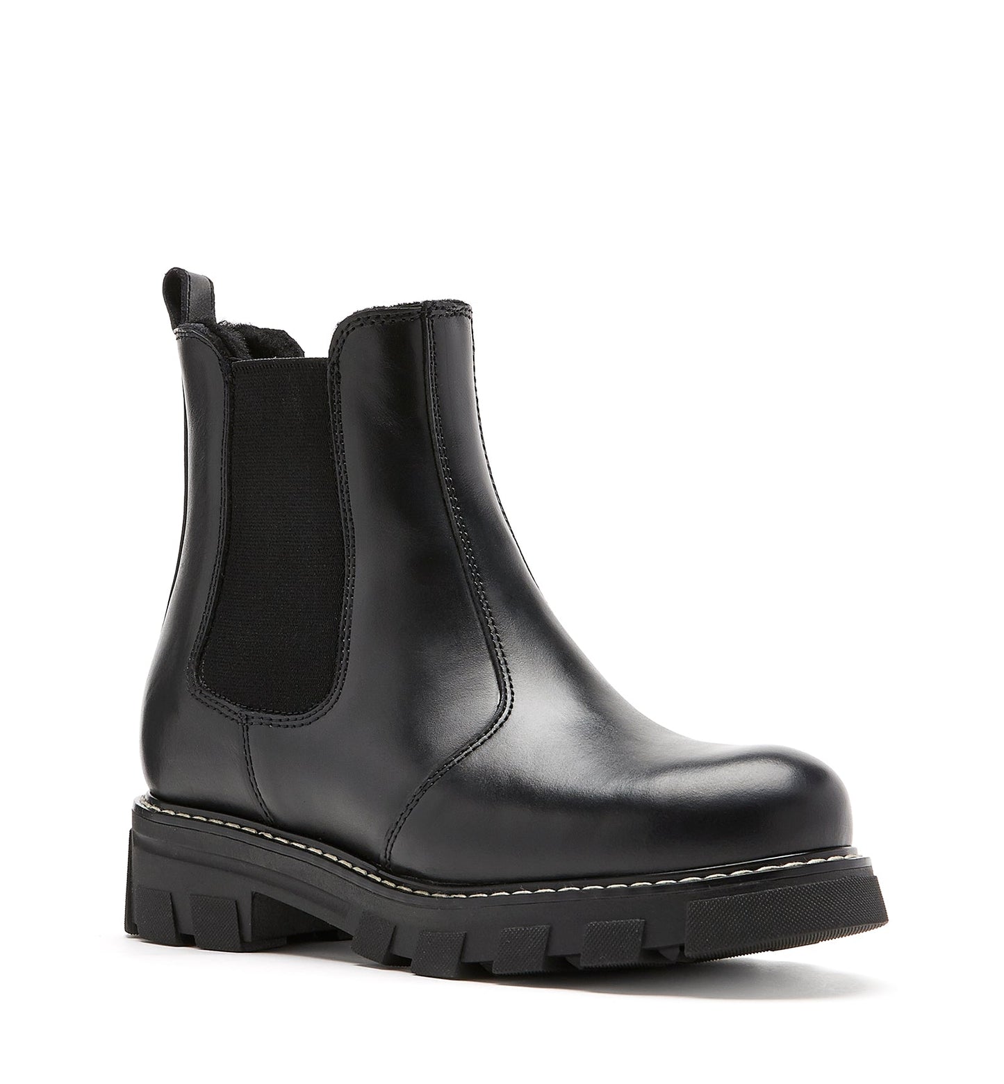 La Canadienne ADELYN SHEARLING-LINED LEATHER BOOTIE Women
