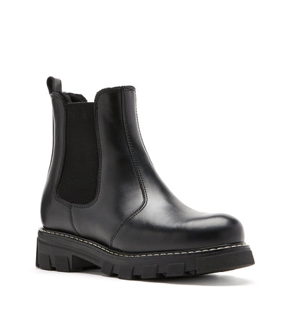 La Canadienne ADELYN SHEARLING-LINED LEATHER BOOTIE Women