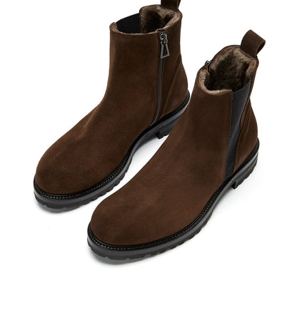 La Canadienne LEONARDO MEN'S SHEARLING-LINED SUEDE BOOT Men