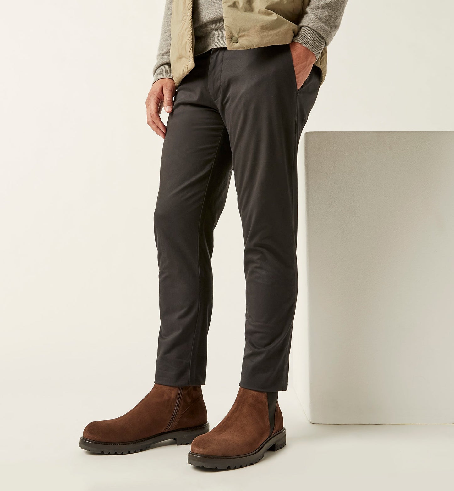 La Canadienne LEONARDO MEN'S SHEARLING-LINED SUEDE BOOT Men
