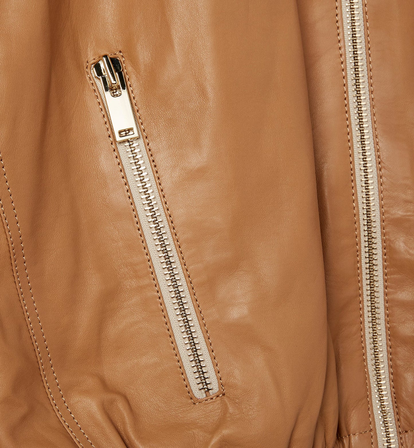 La Canadienne FATINA LEATHER BOMBER JACKET Women