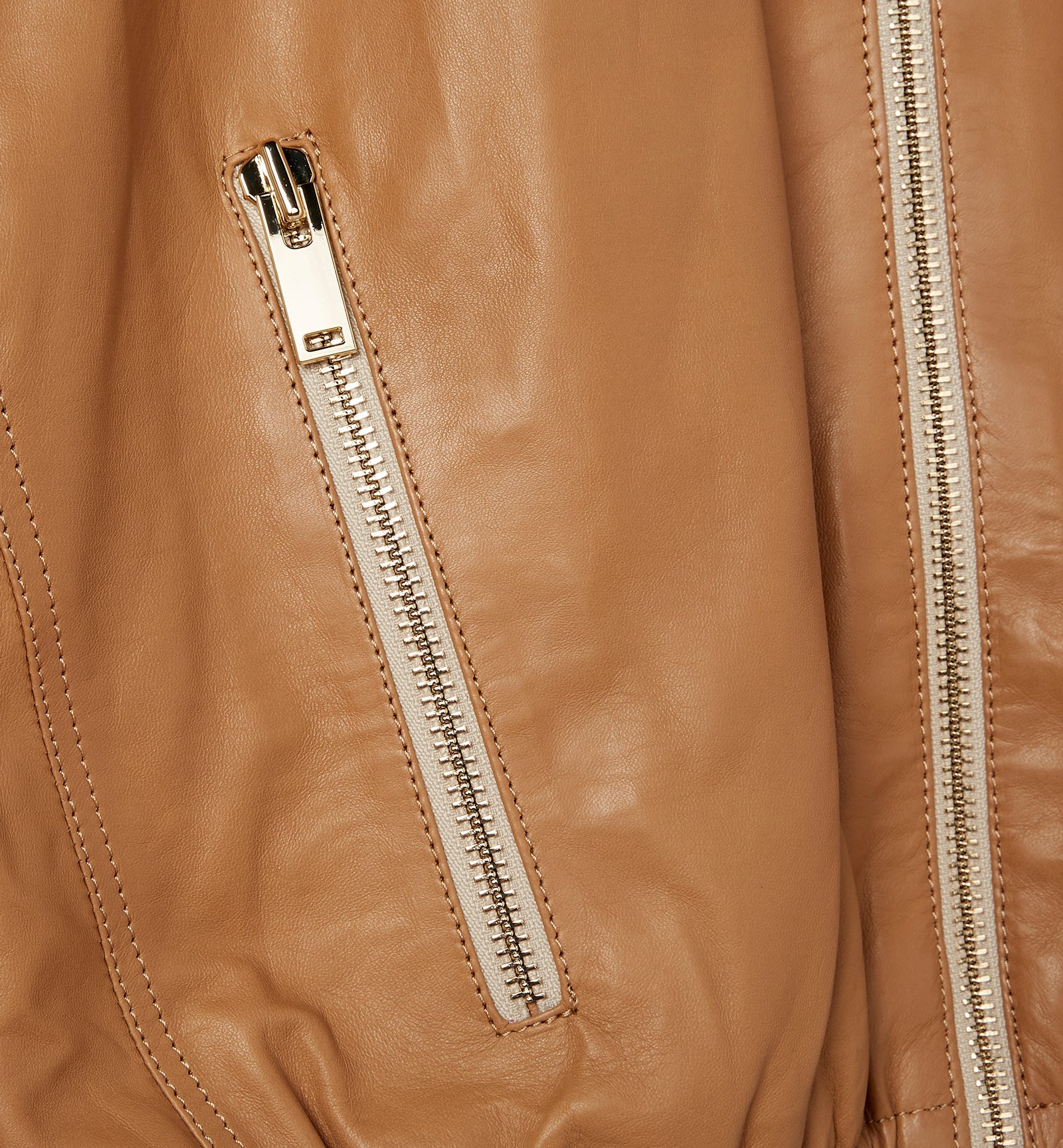 La Canadienne FATINA LEATHER BOMBER JACKET Women