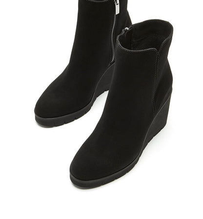 La Canadienne GO SUEDE WEDGE BOOTIE Women
