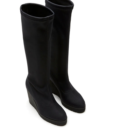 La Canadienne GETUP STRETCH FABRIC WEDGE BOOT Women