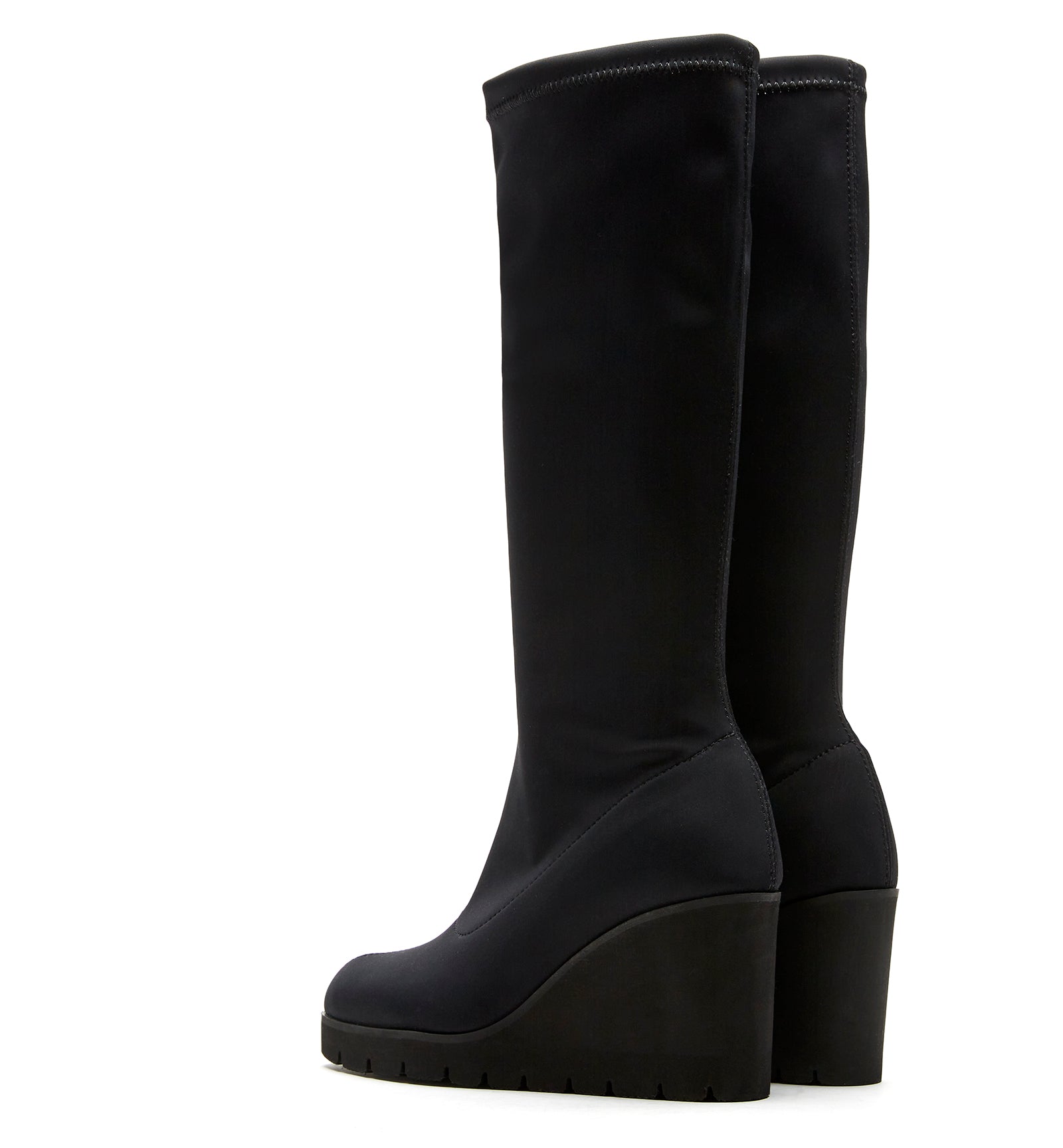 La Canadienne GETUP STRETCH FABRIC WEDGE BOOT Women