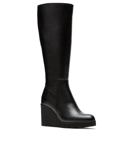 La Canadienne GOUP LEATHER WEDGE BOOT Women