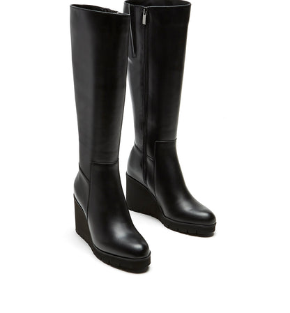 La Canadienne GOUP LEATHER WEDGE BOOT Women