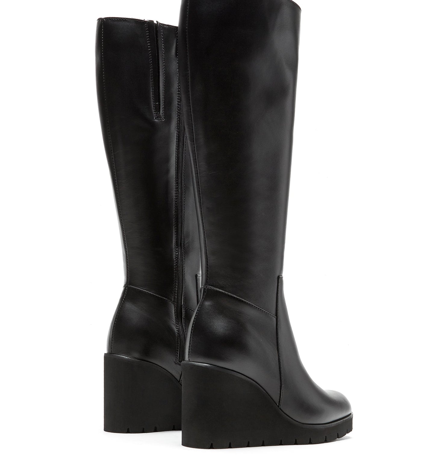 La Canadienne GOUP LEATHER WEDGE BOOT Women