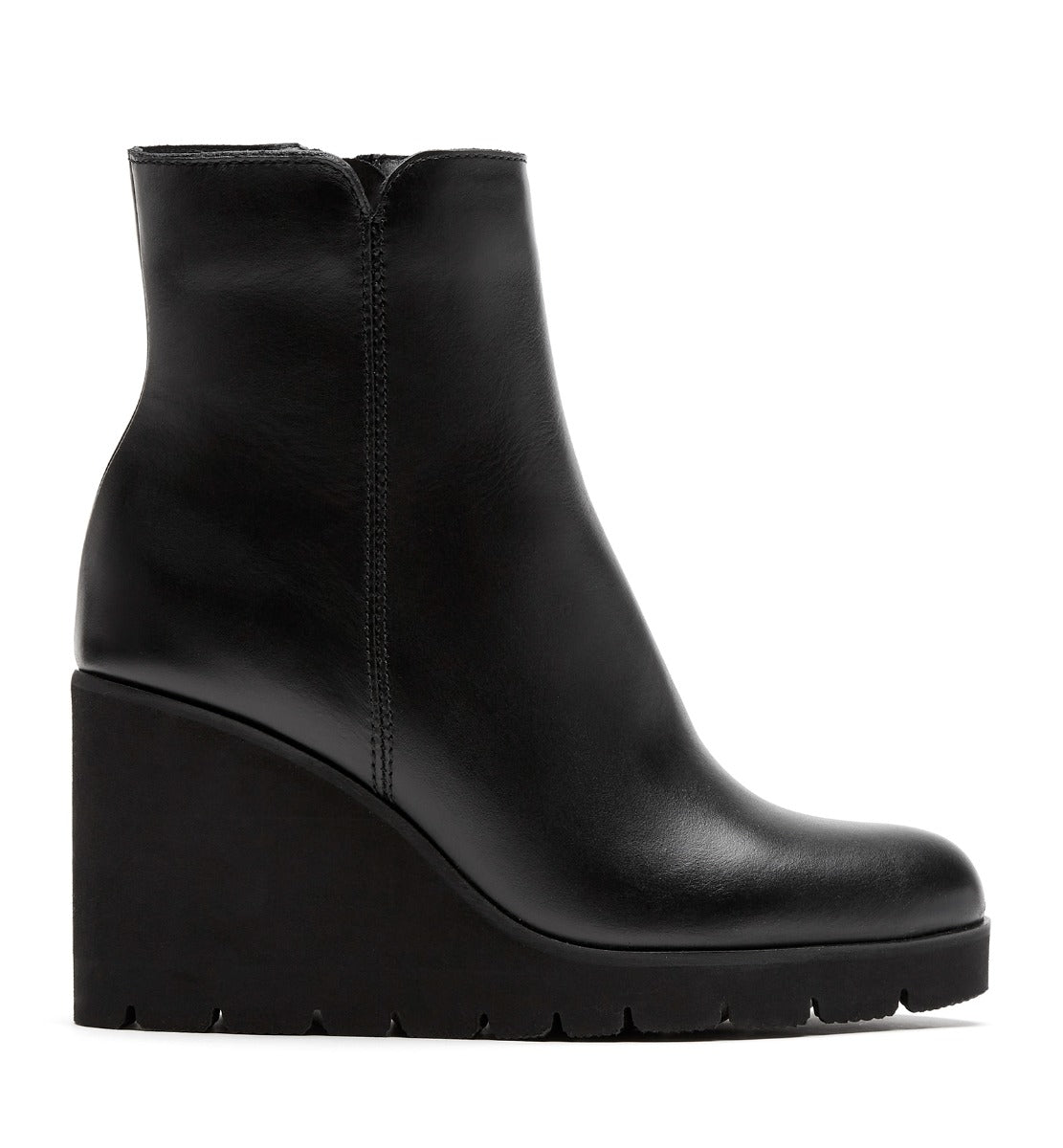 La Canadienne GO LEATHER WEDGE BOOTIE Women