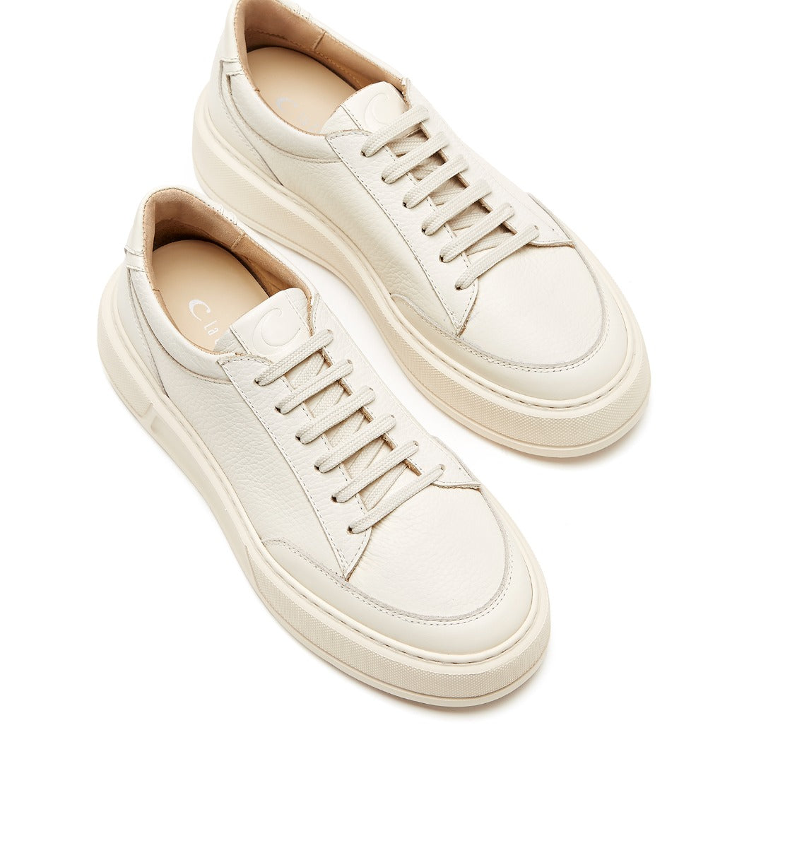 La Canadienne KLAY PEBBLED LEATHER SNEAKER Women