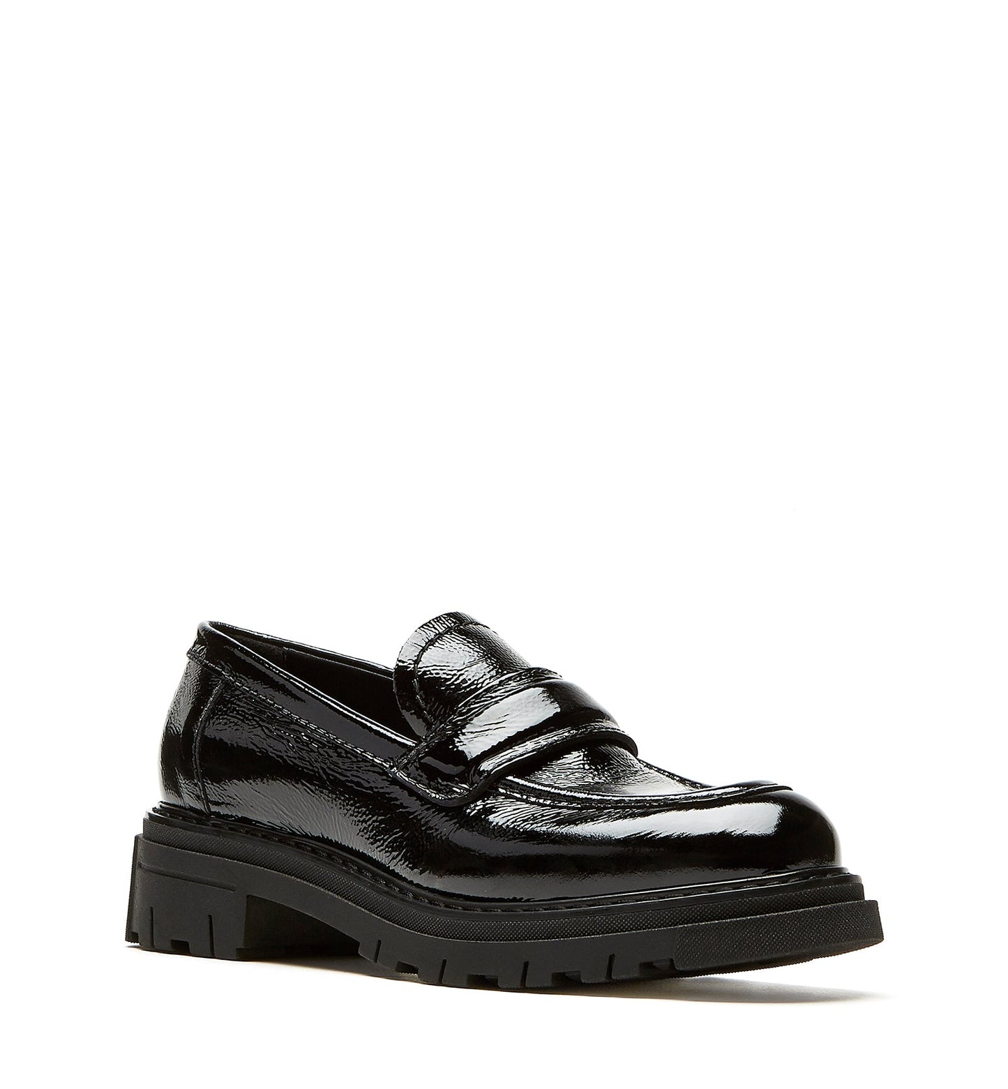 La Canadienne DELLA CRINKLE LEATHER LOAFER Women