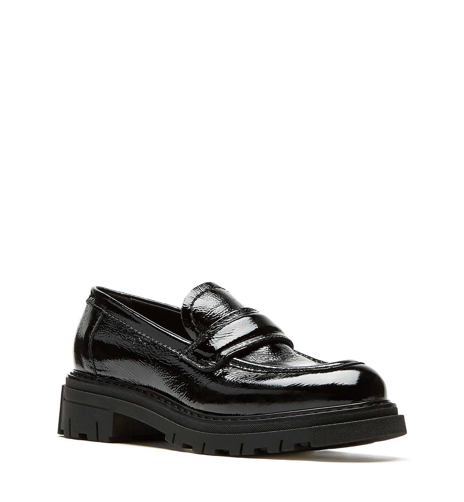 La Canadienne DELLA CRINKLE LEATHER LOAFER Women